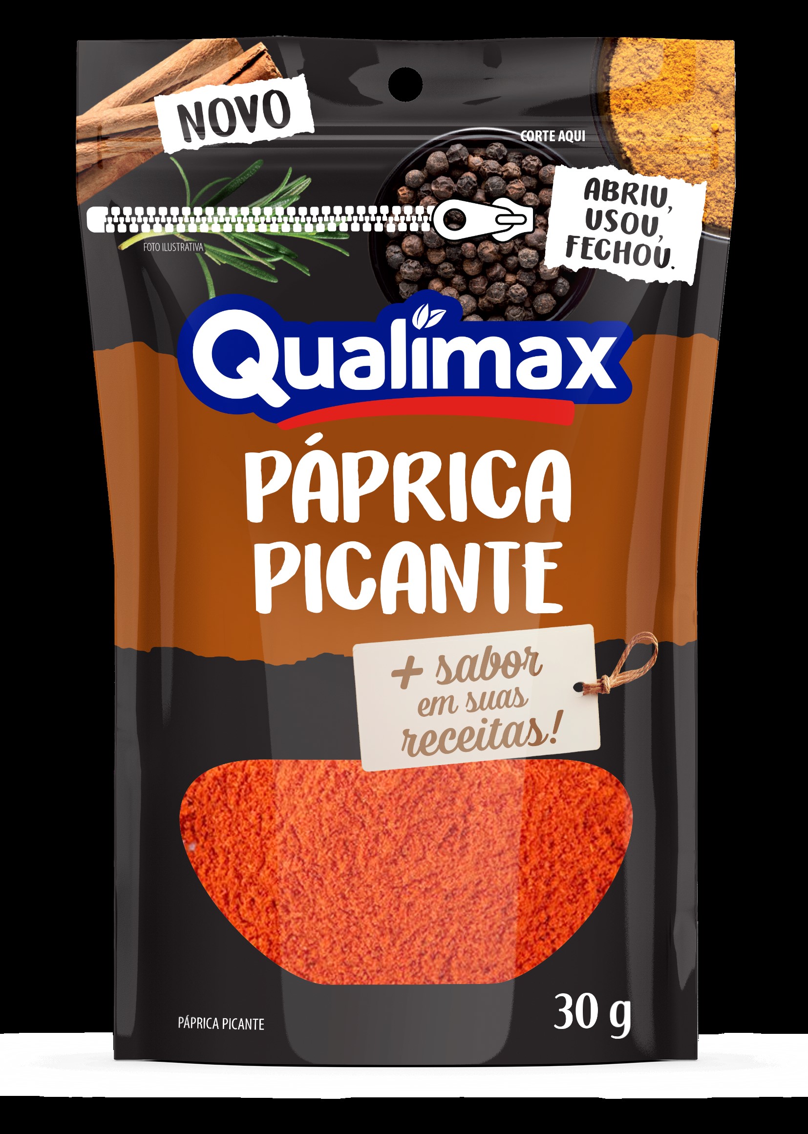 QUALIMAX PAPRICA PICANTE EM PO